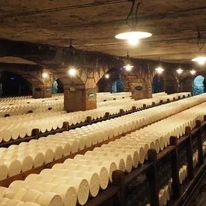 Les caves de Roquefort en Aveyron